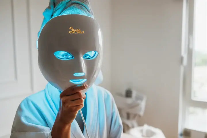 Zusiva™️GlowSculpt LED Red Light Therapy Face Mask with Neck Duo